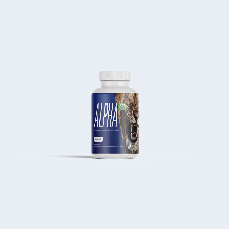 Alpha Pro – Dose mit 20 Kapseln