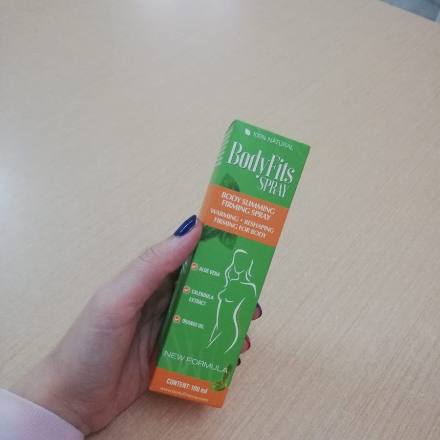 BodyFit – Flasche mit Pumpzerstäuber