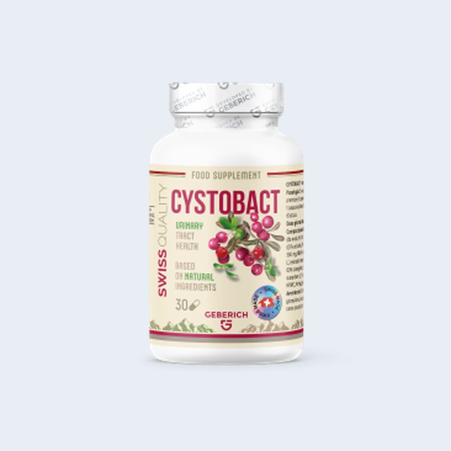 Cystobact – Kapseldose für Frauen