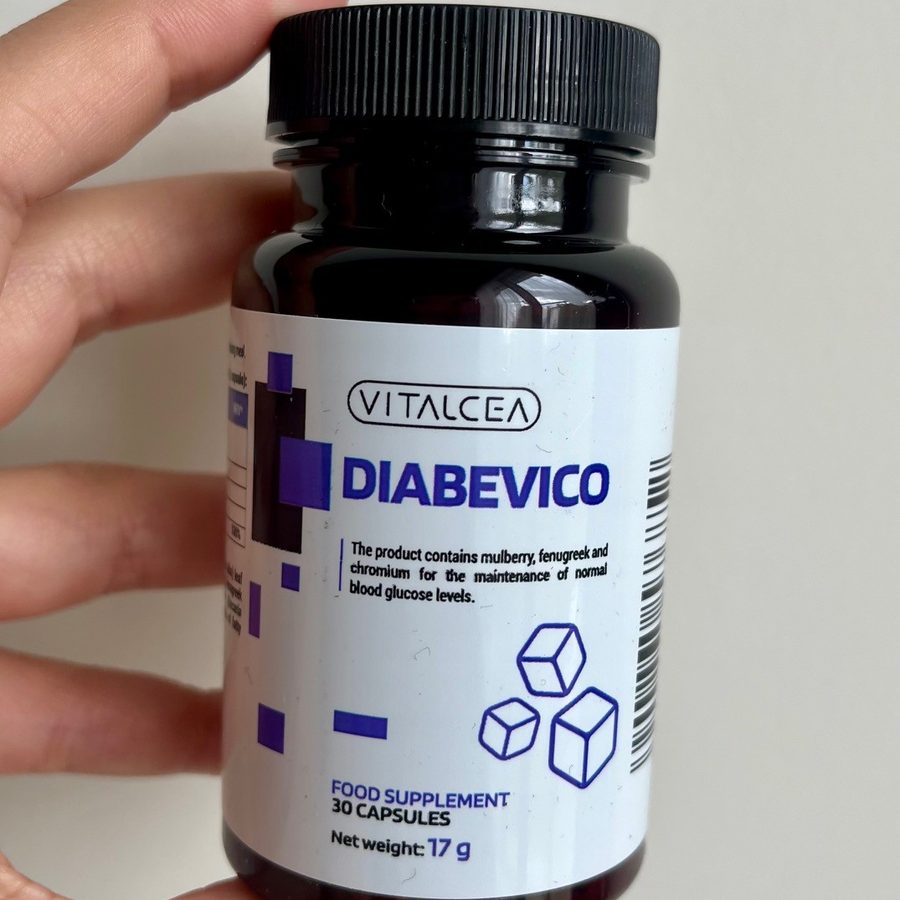 Diabevico – dunkle Dose mit 30 Kapseln