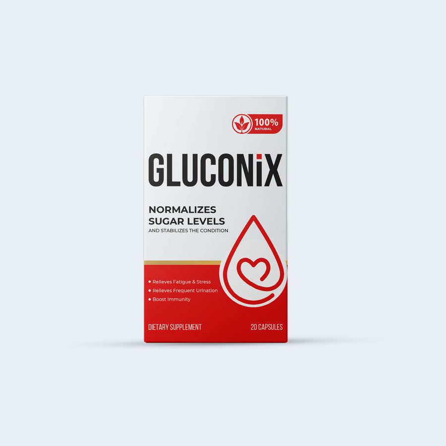Gluconix – weiße Dose mit 20 Kapseln