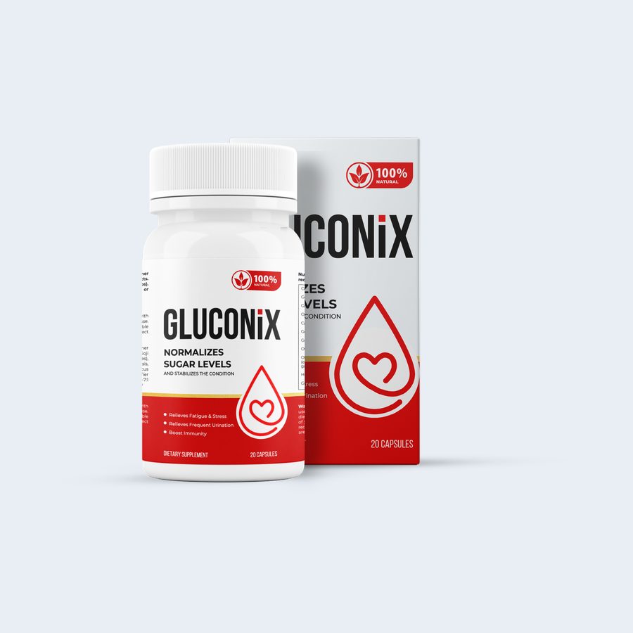 Gluconix – weiße Dose mit 20 Kapseln