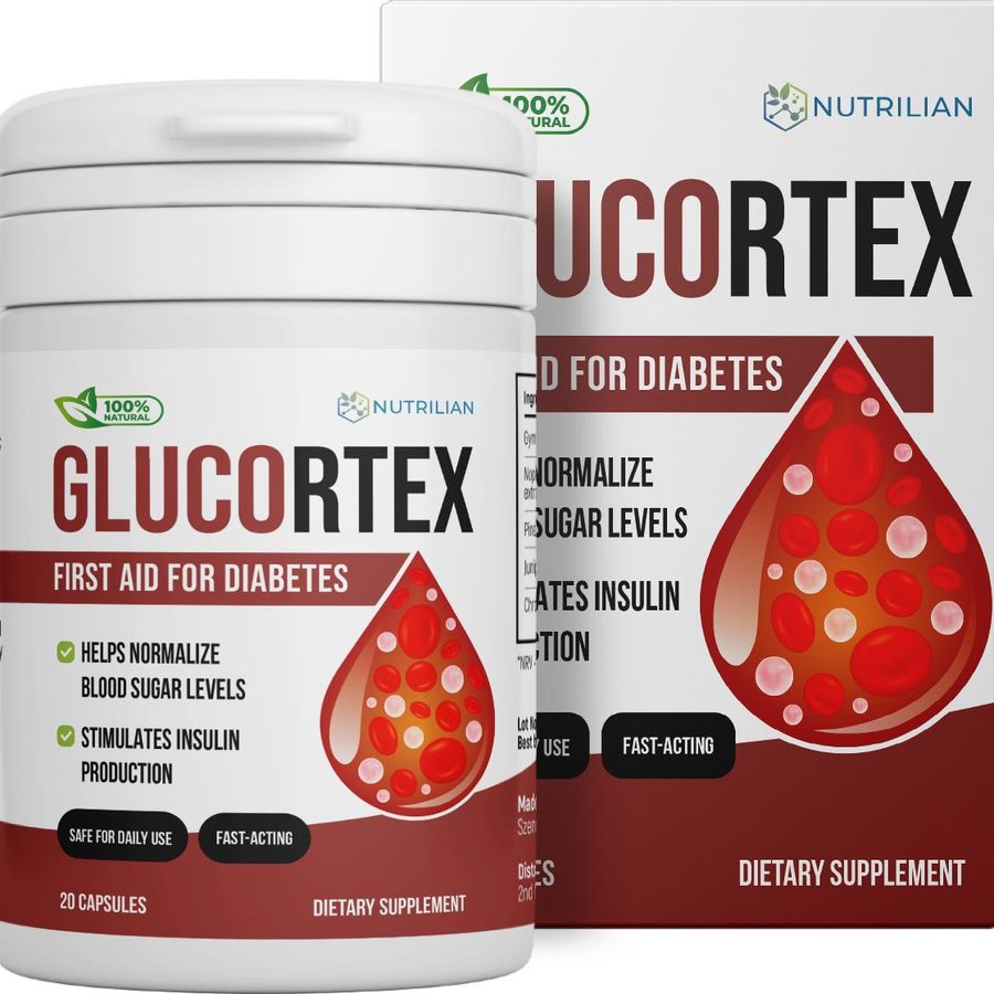 Glucortex – weiße Dose mit 20 Kapseln