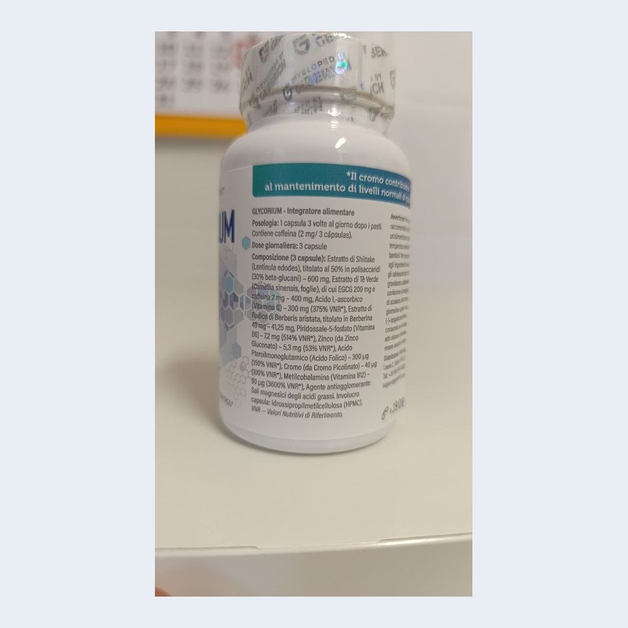 Glycorium – Dose mit 30 veganen Kapseln