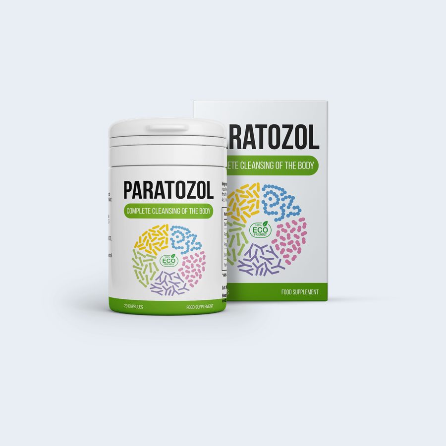 Paratozol – weiße Dose mit 20 Kräuterkapseln
