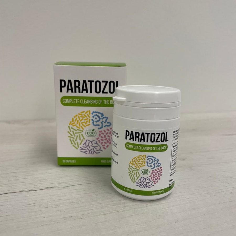 Paratozol – weiße Dose mit 20 Kräuterkapseln