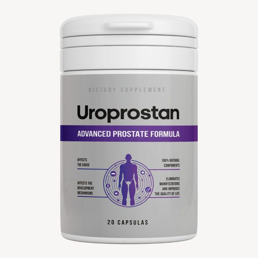 Uroprostan – weiße Dose mit 20 Kapseln