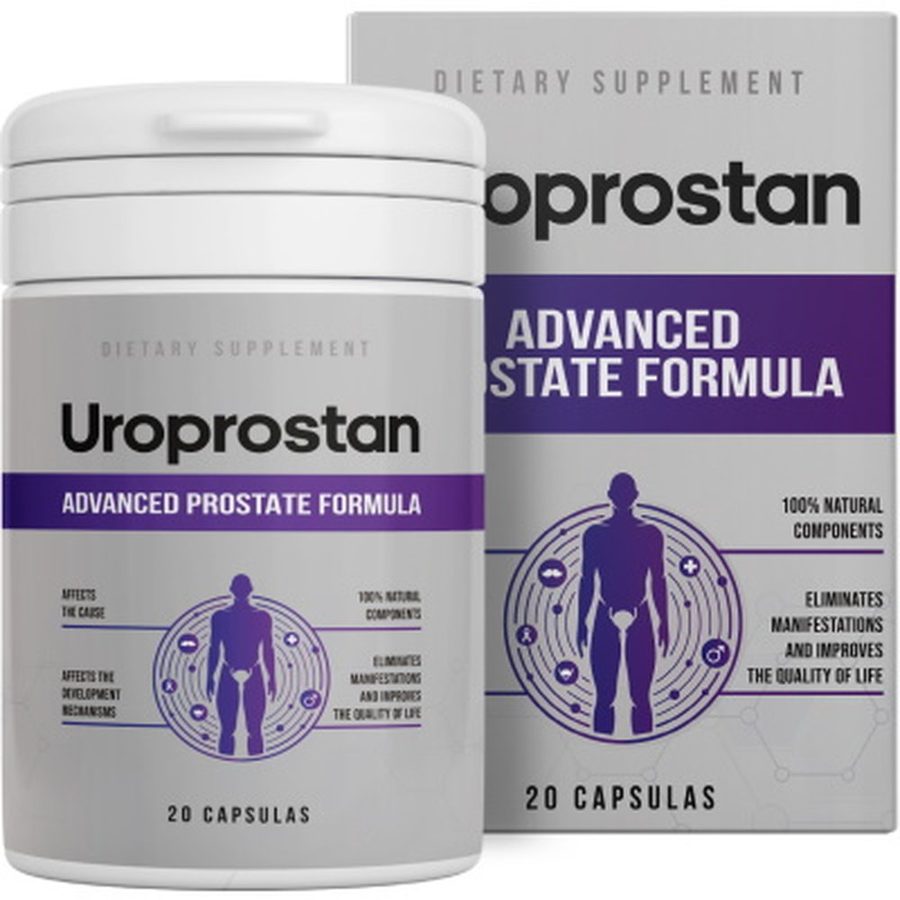 Uroprostan – weiße Dose mit 20 Kapseln