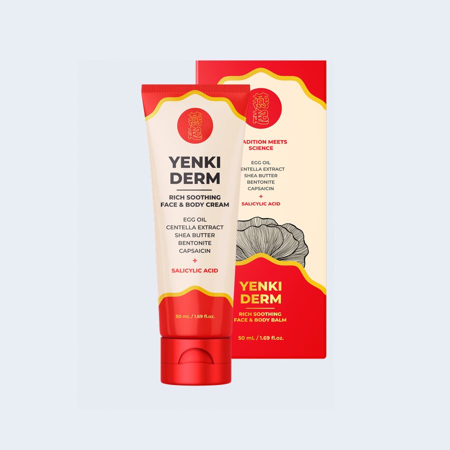 Yenki Derm – rote Tube mit 50 ml Creme